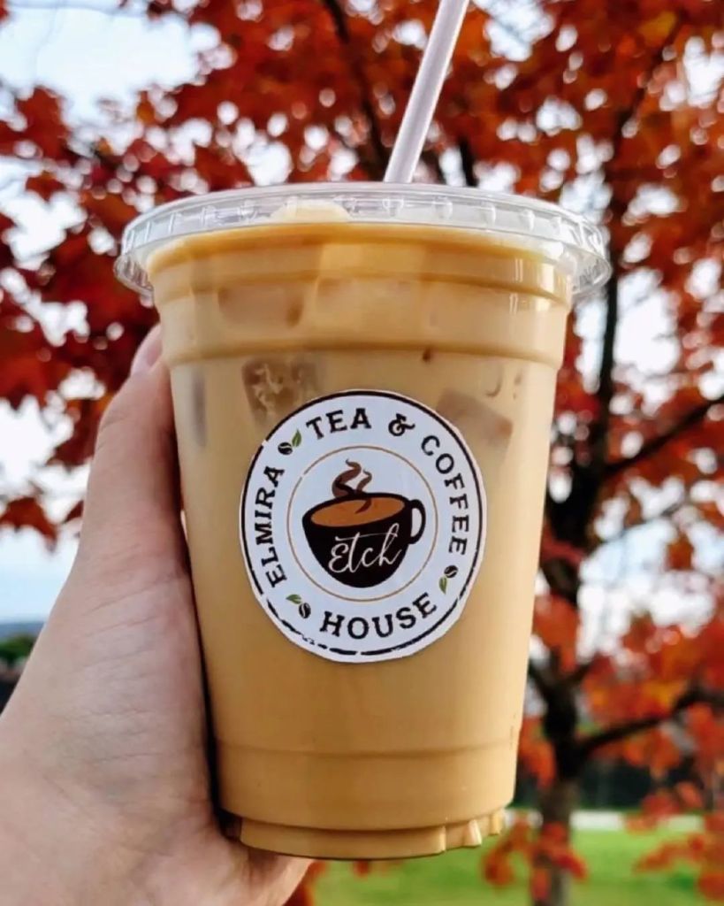iced coffee Elmira Tea and Coffee House